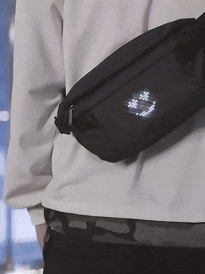 Sling Bag with LED Display