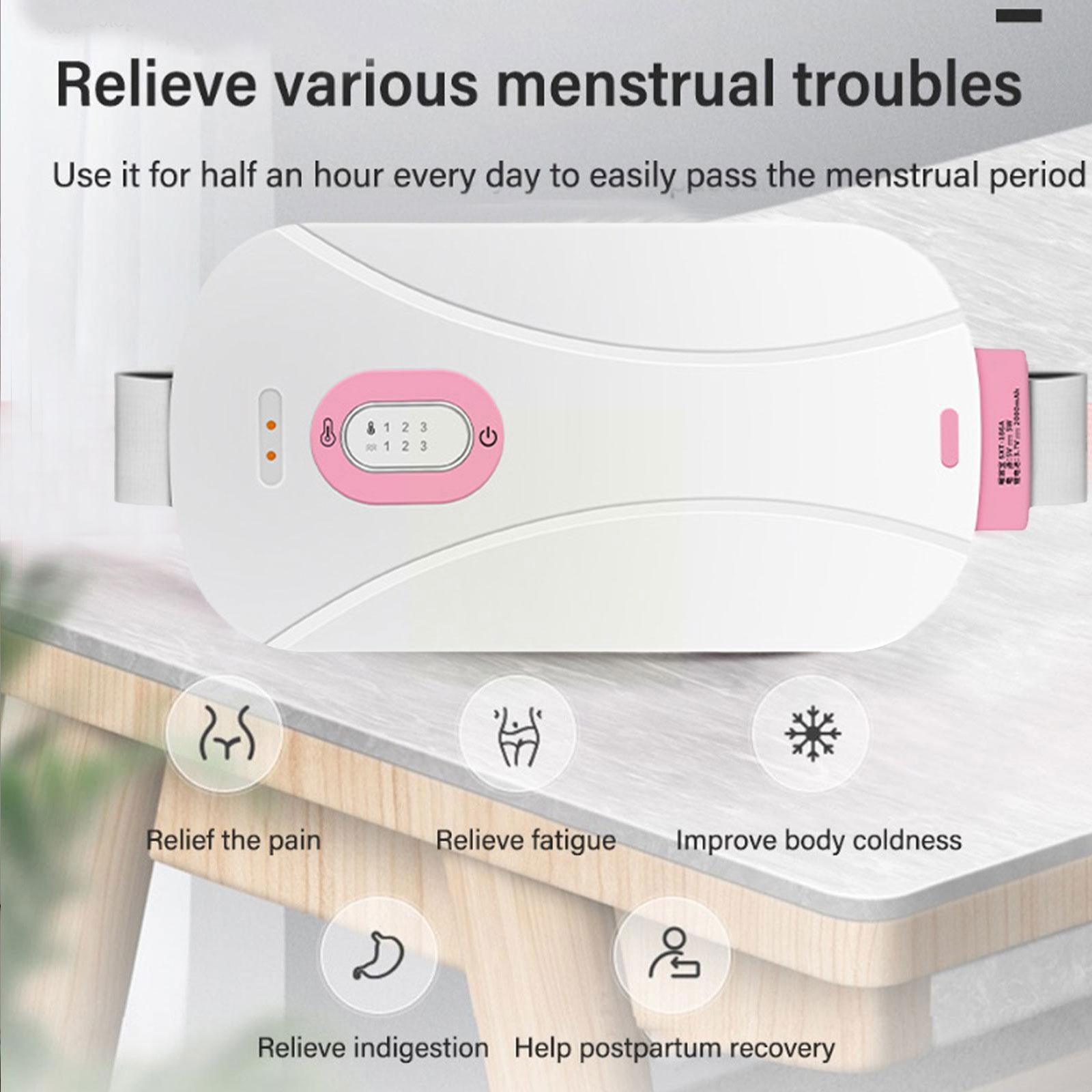 Portable Menstrual Cordless Electric Heating Pad